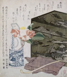 Natura morta con una camelia, c.1820